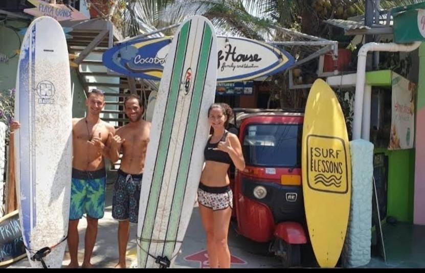 Cocobolo Surf Hotel & School Playa Santa Teresa  Экстерьер фото
