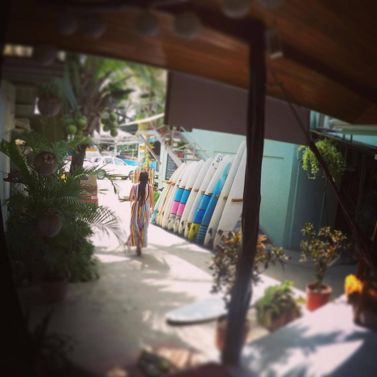 Cocobolo Surf Hotel & School Playa Santa Teresa  Экстерьер фото
